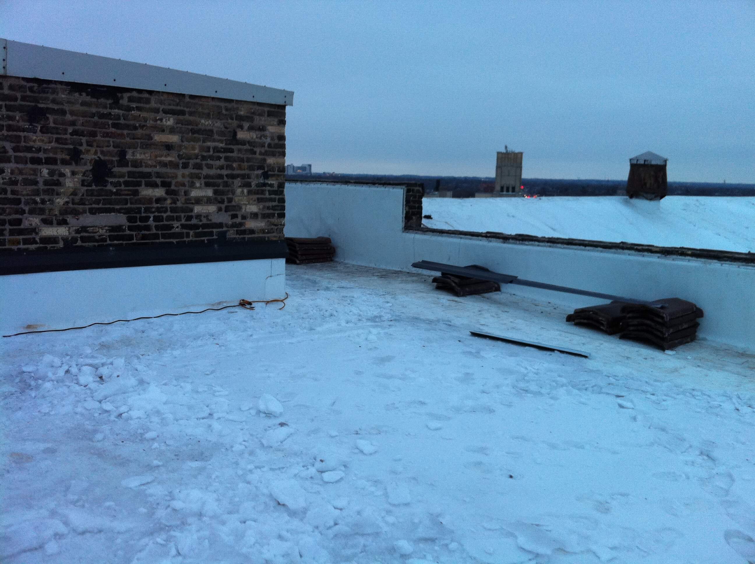 Modified Bitumen Commercial Roof Replacement in Milwaukee