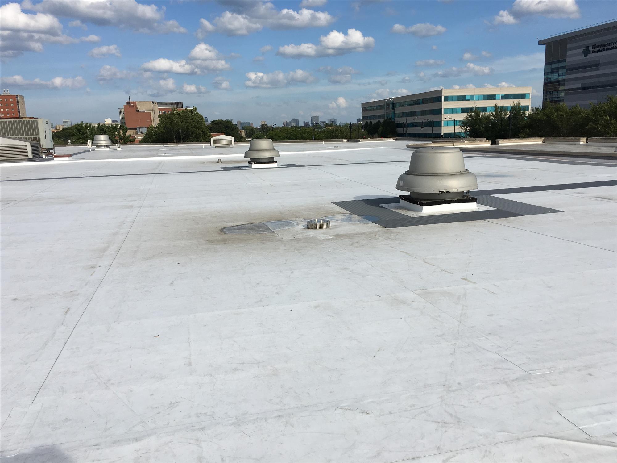 Chicago flat TPO roof replacement services