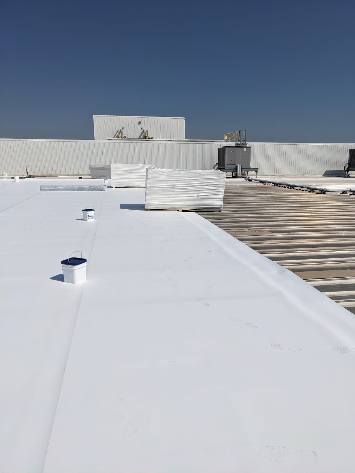 Thermoplastic Membrane roof replacement in Mount Sterling