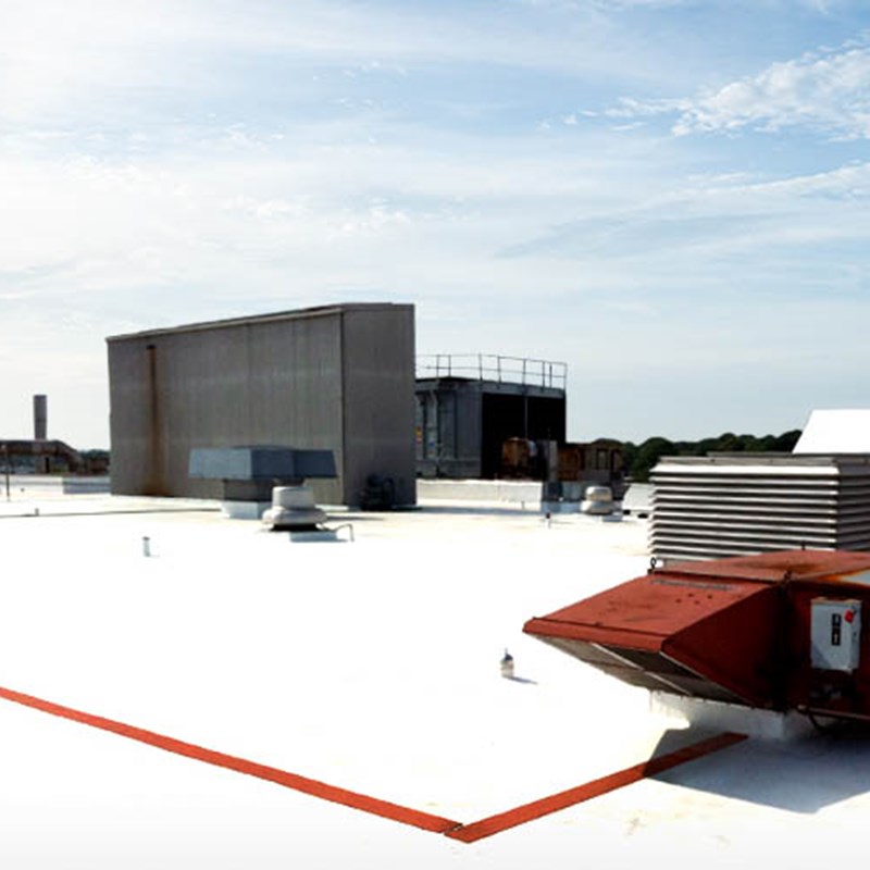TPO roof install in Milwaukee Wisconsin