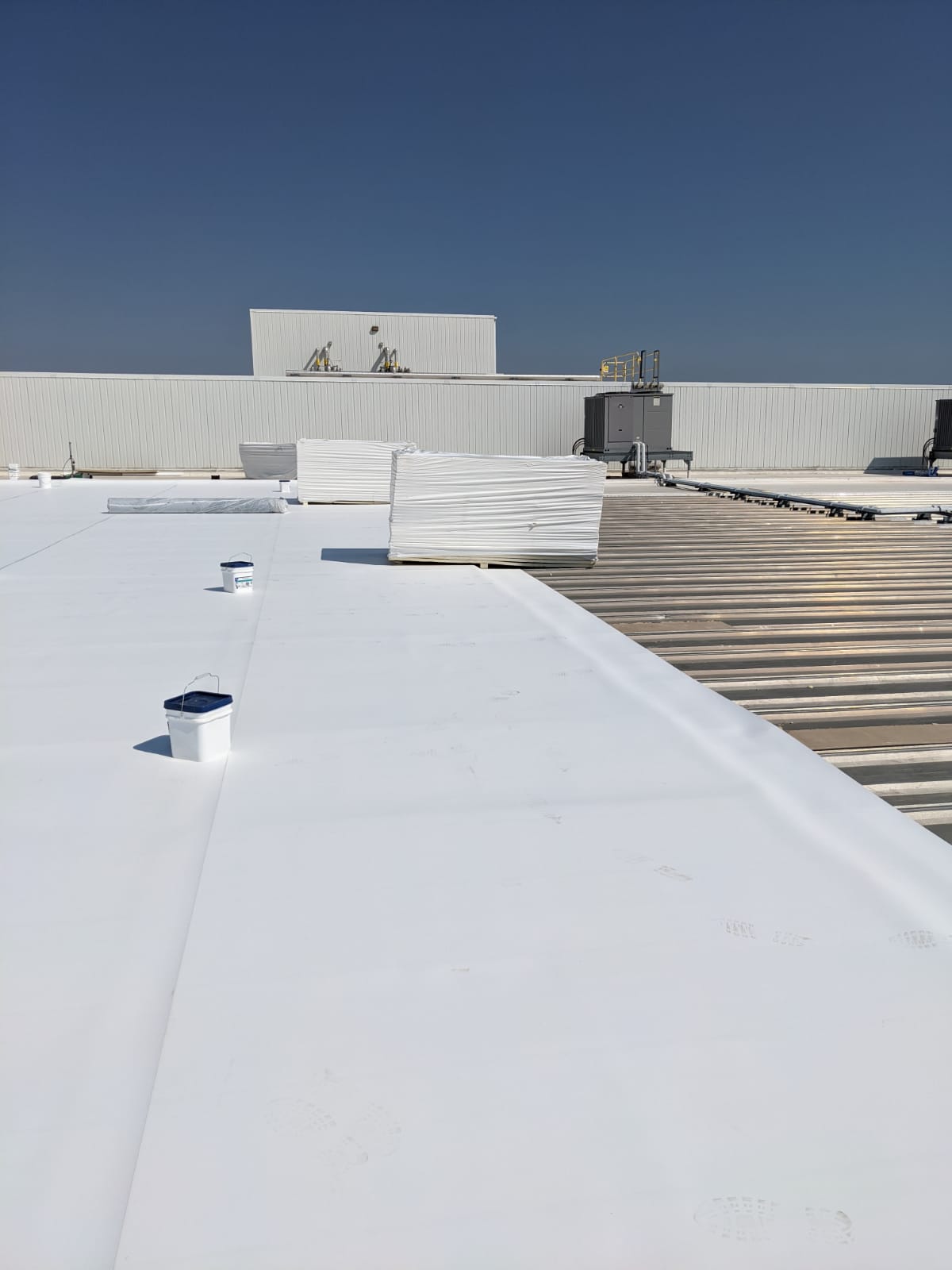 Mount Sterling TPO Flat Roof Installation