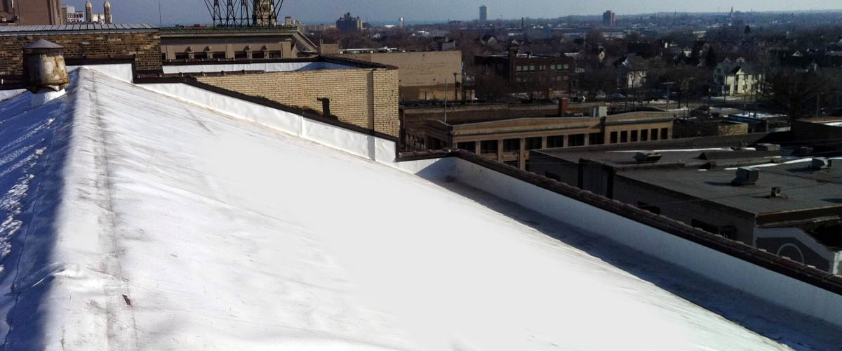 Milwaukee Modified Bitumen flat roof installation