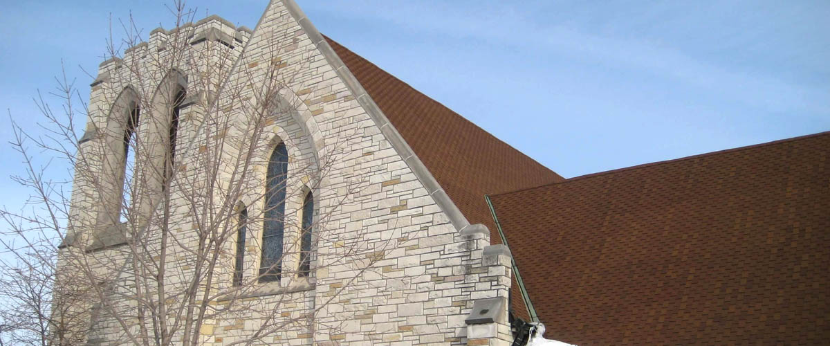 Sloped asphalt shingle roof replacement in Milwaukee