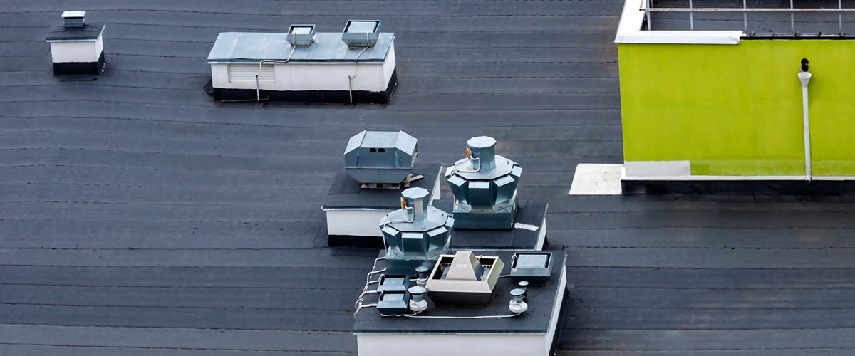 bitumen roof installation