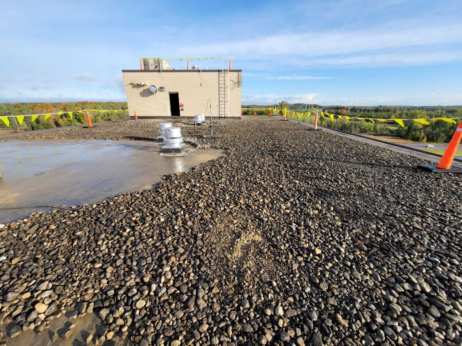 roof installed by our epdm roofers