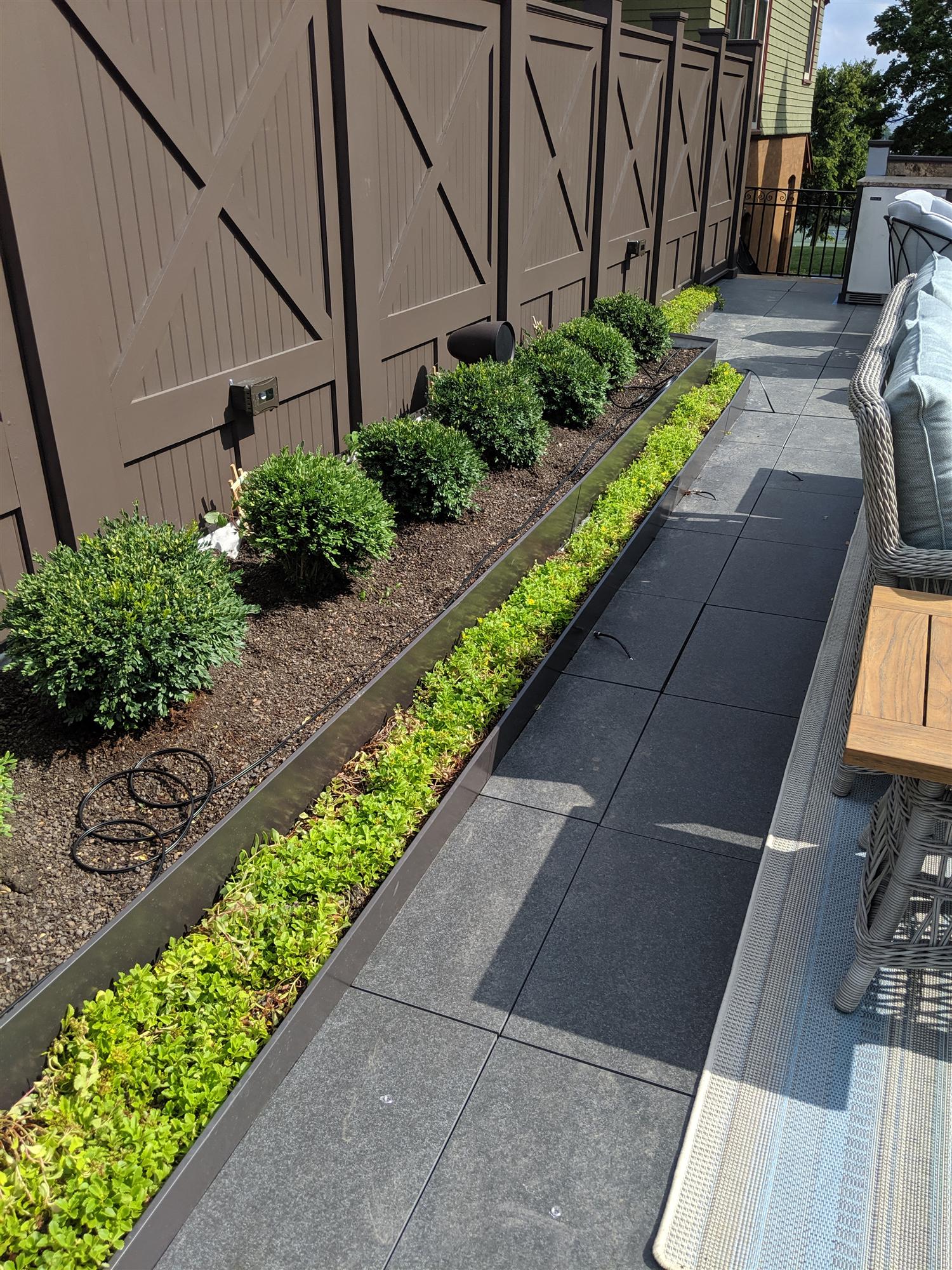 Green/Blue Roof installation