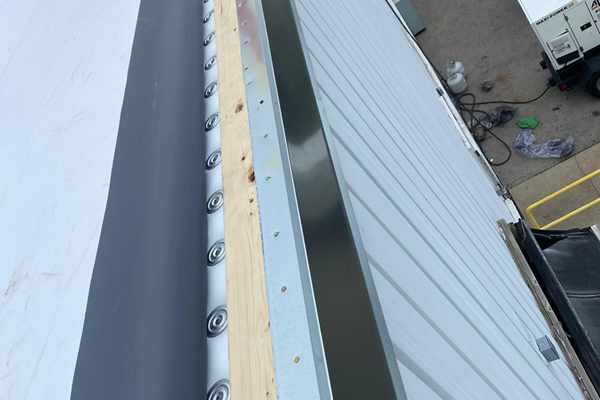 Completed TPO roofing installation for Schoeneck facility