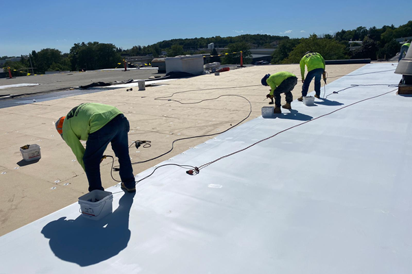 Weather-resistant TPO roof installation finished for Schoeneck