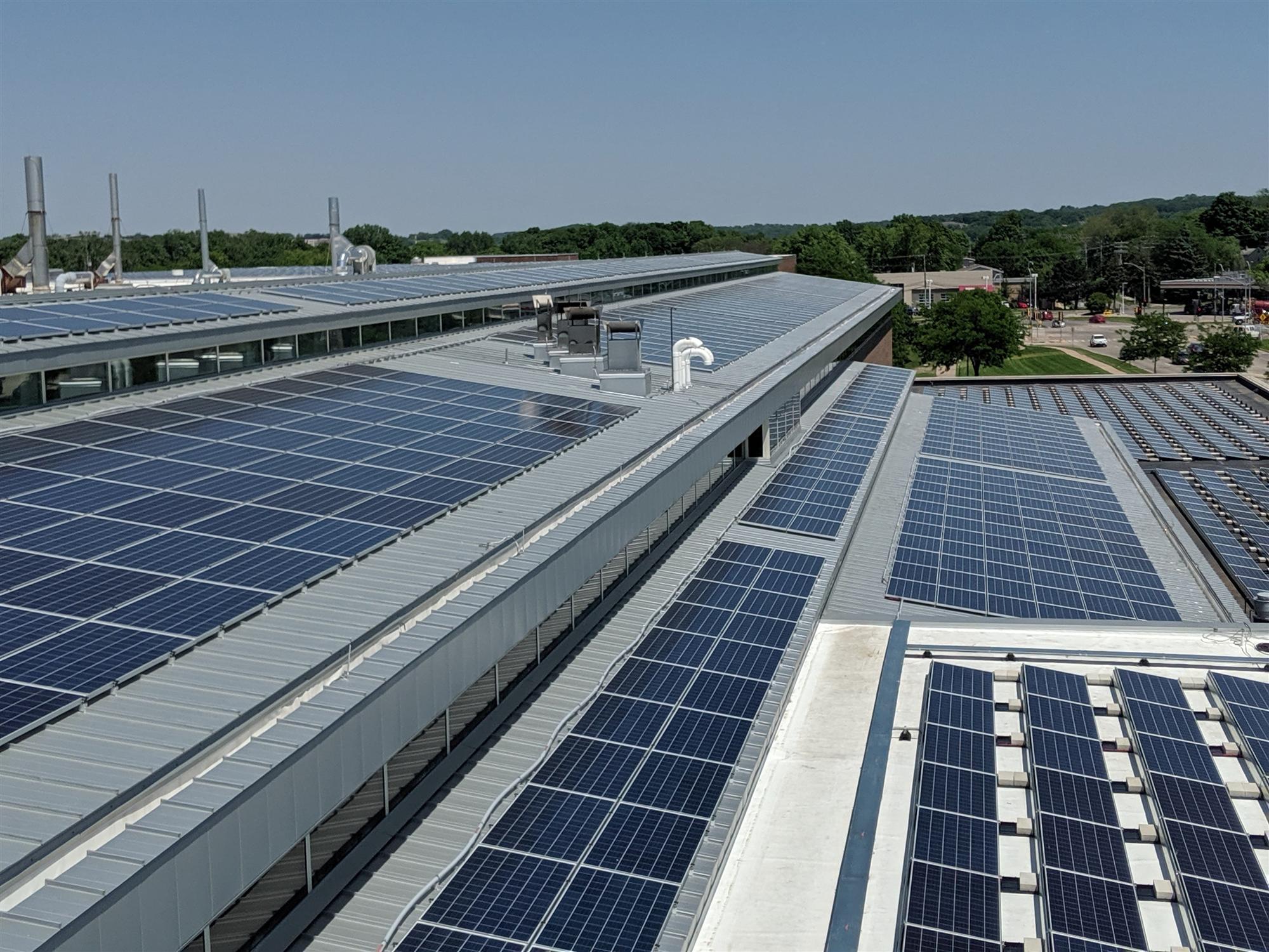 Madison Solar Panel Roof Repair