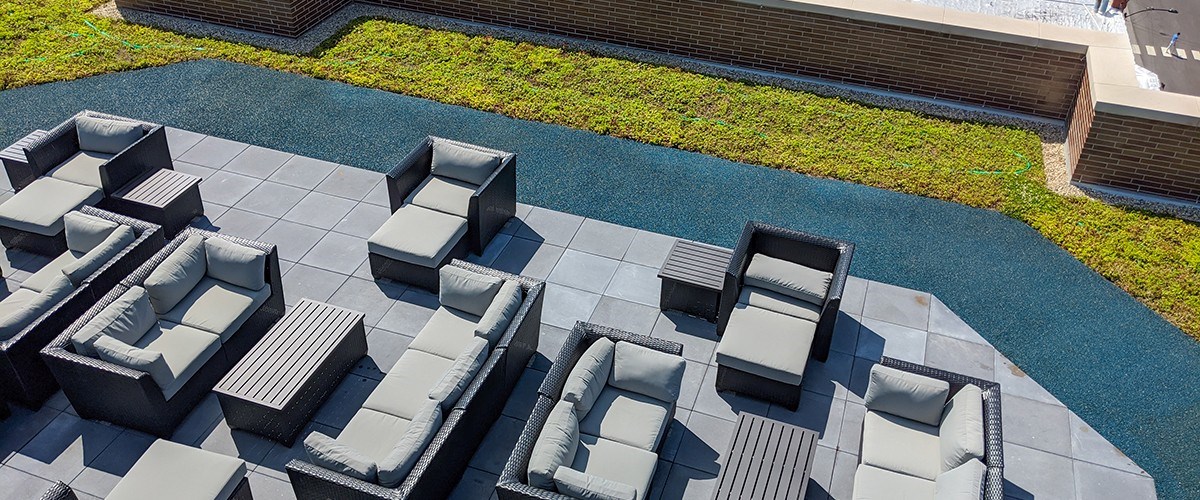 Eco friendly roof in Chicago Illinois