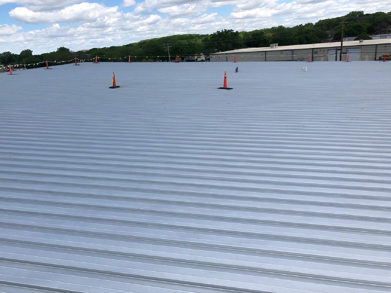 Commercial metal roofing maintenance