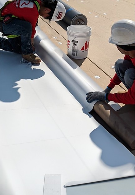 commercial flat roof replacement services