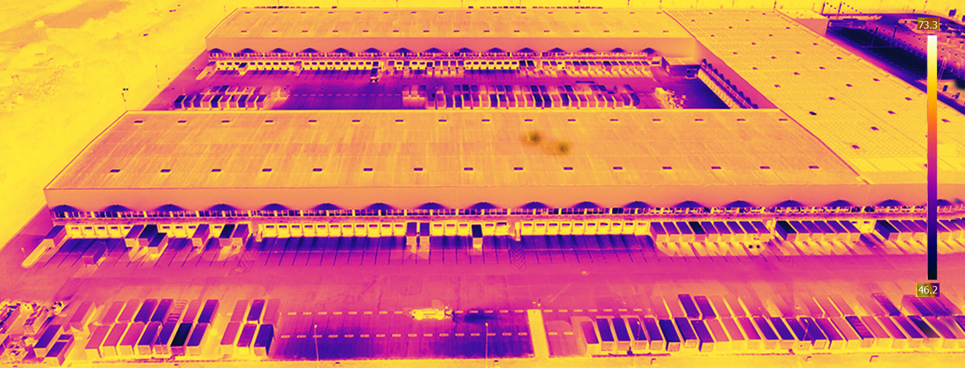 Infrared Roof Inspection Roof Moisture Survey, Detect Flat Roof